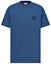 Order DIOR 經典標誌純色男士藍色圓領T恤 943J605A0554-C537