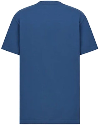 DIOR Logo Solid Color Crewneck T-Shirt Men’s Blue 943J605A0554-C537 Lookbook DIOR Logo Solid Color Crewneck T-Shirt Men’s Blue 943J605A0554-C537