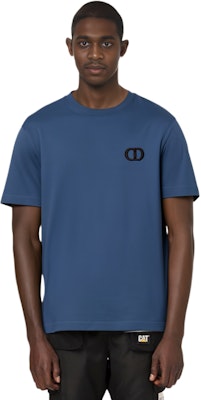 DIOR Logo Solid Color Crewneck T-Shirt Men’s Blue 943J605A0554-C537 Purchase DIOR Logo Solid Color Crewneck T-Shirt Men’s Blue 943J605A0554-C537