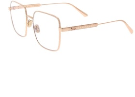 DIOR Logo Square Optical Glasses Gold Frame. DIORCANNAGEOS1F DIOR Logo Square Optical Glasses Gold Frame. DIORCANNAGEOS1F