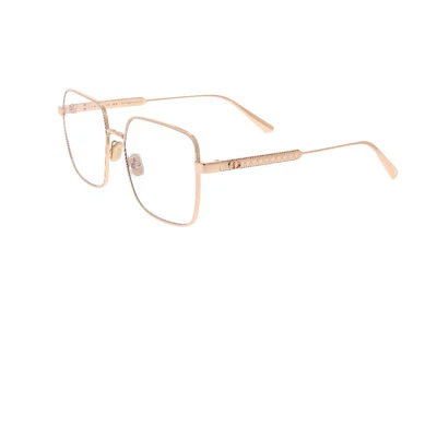 DIOR Logo Square Optical Glasses Gold Frame. DIORCANNAGEOS1F