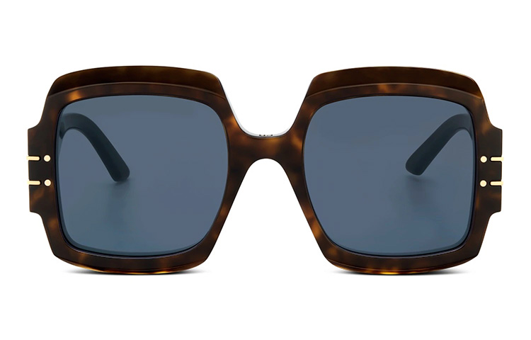 DIOR Logo Square Sunglasses Unisex Lightweight Frame Couples Style DSGTS1UXR-20B0 圖 3