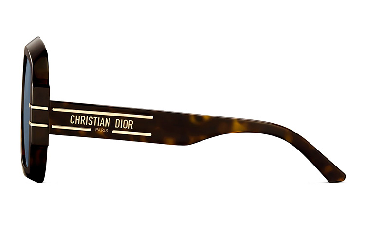 DIOR Logo Square Sunglasses Unisex Lightweight Frame Couples Style DSGTS1UXR-20B0 圖 4