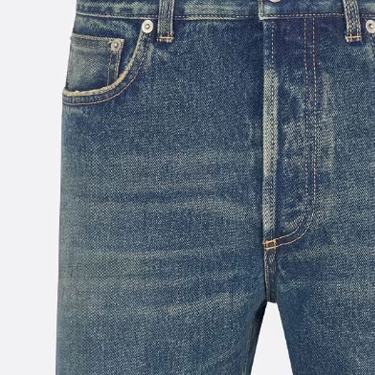 Details for Jeans Casuales Rectos DIOR Logo Hombre Azul. 313D004K340-XC520