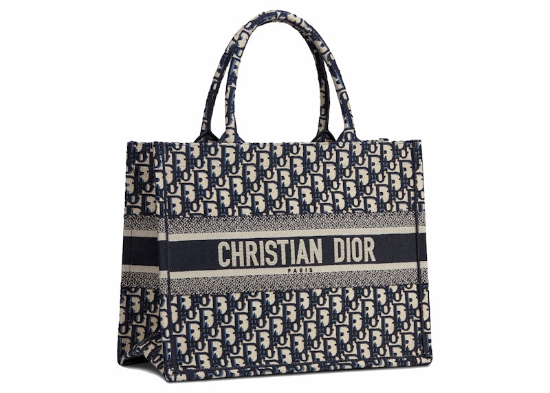Order Dior Tote Mediana Libro Azul