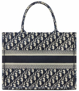 Dior 中型藍色書本托特包 Lookbook Dior 中型藍色書本托特包