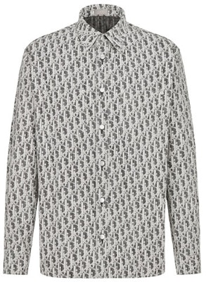 DIOR Men’s Classic Long Sleeve Shirt Gray Oblique Monogram Denim 013D585BY989-C980 Buy DIOR Men’s Classic Long Sleeve Shirt Gray Oblique Monogram Denim 013D585BY989-C980