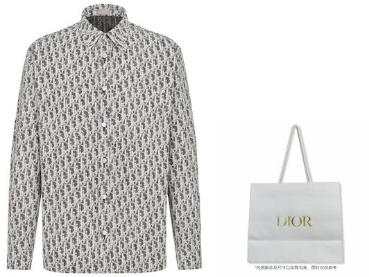 DIOR Men’s Classic Long Sleeve Shirt Gray Oblique Monogram Denim 013D585BY989-C980 Shop DIOR Men’s Classic Long Sleeve Shirt Gray Oblique Monogram Denim 013D585BY989-C980