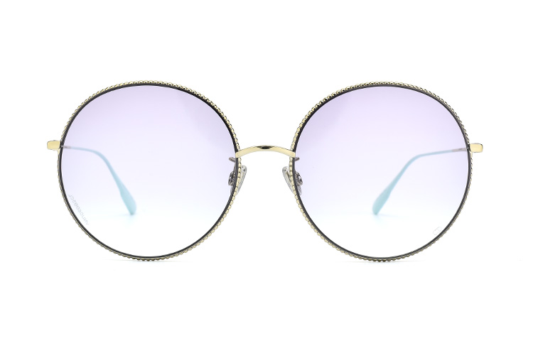 Dior Men’s Round Frame Gold Sunglasses Asia Edition DIORSOCIETY2F-3YG-60SO 圖 3