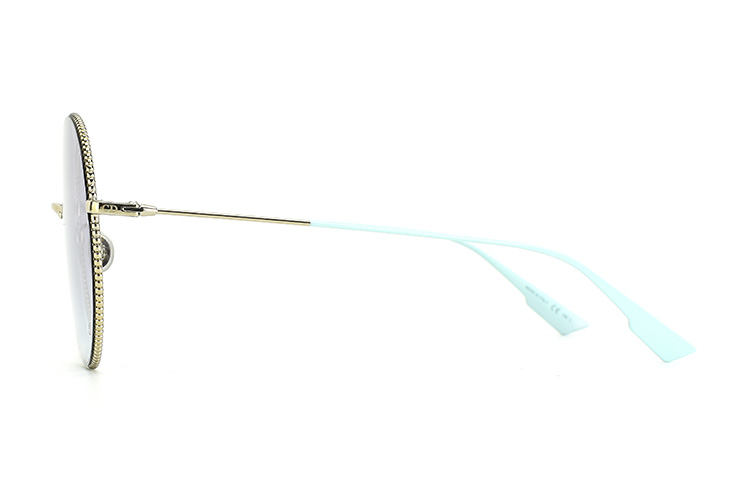 Dior Men’s Round Frame Gold Sunglasses Asia Edition DIORSOCIETY2F-3YG-60SO 圖 4