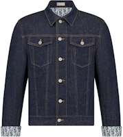 Lookbook DIOR Men’s Solid Color Long Sleeve Jacket FW24 Blue. 013D482J226-XC580