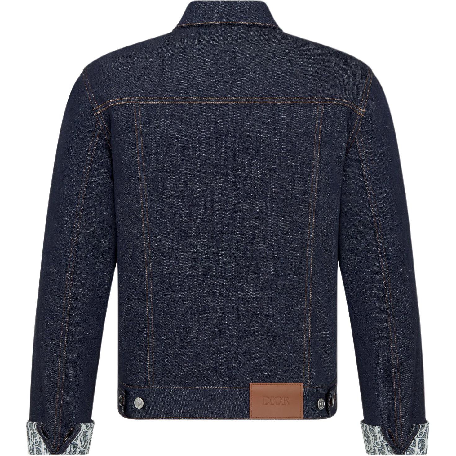 Details for Chaqueta Azul de Manga Larga DIOR Hombre Color Sólido FW24. 013D482J226-XC580
