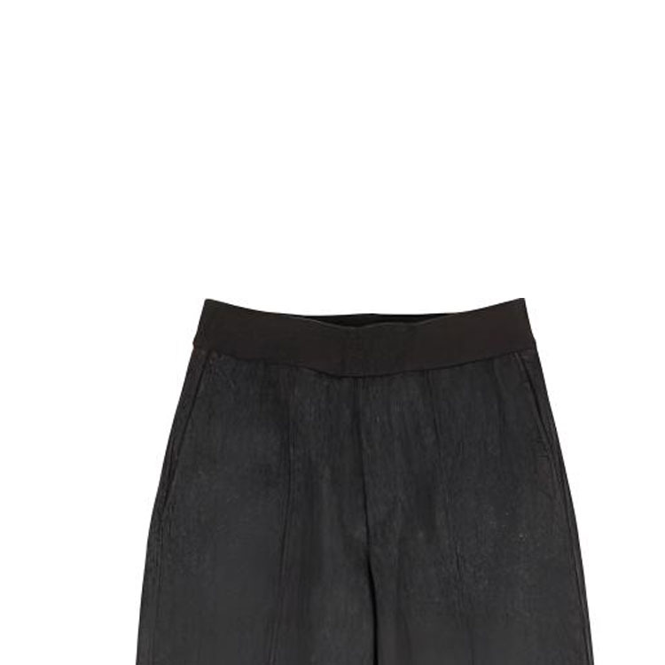 Lookbook Celana Dior Pria SS23 Slim Fit Wool Knit Track Warna Abu Gelap. 113J100A0681-C985