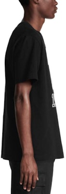 Dior Baju-T Lelaki Hitam Cetakan Abjad Leher Bulat Lengan Pendek. 483J635A0817-C980 Details for Dior Baju-T Lelaki Hitam Cetakan Abjad Leher Bulat Lengan Pendek. 483J635A0817-C980