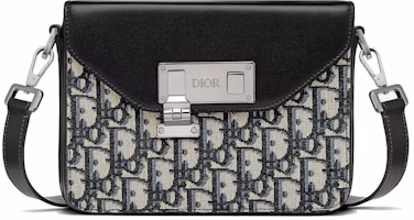 Dior Messenger Pouch Oblique Galaxy Beige/Black Dior Messenger Pouch Oblique Galaxy Beige/Black