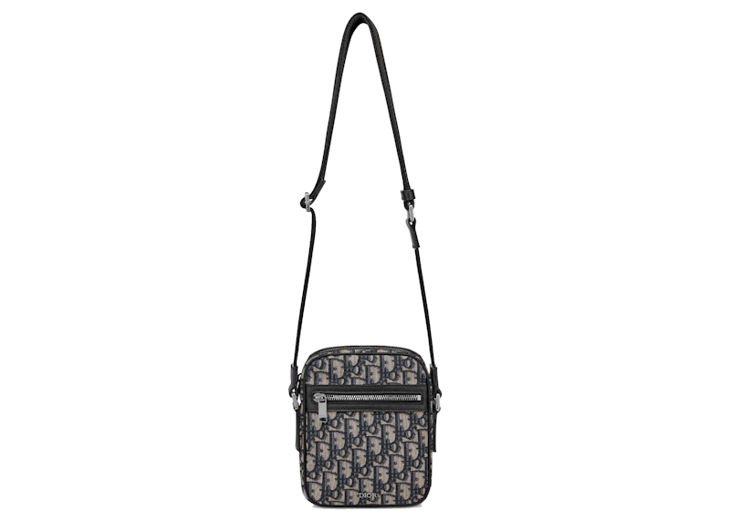 Dior Messenger Pouch Oblique Jacquard Beige/Black 圖 2