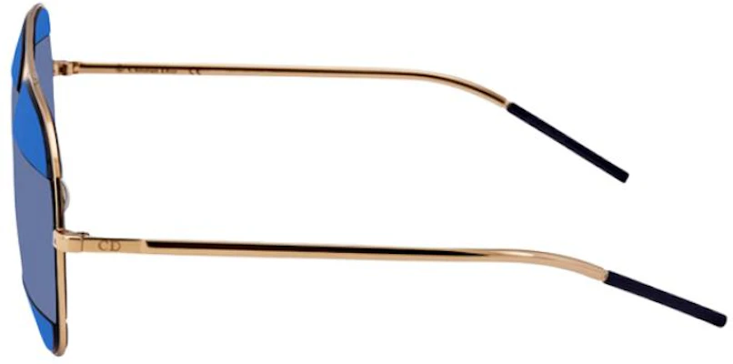 DIOR 金色飞行员款情侣设计金属太阳镜带标志. DIORSPLIT2 Shop DIOR 金色飞行员款情侣设计金属太阳镜带标志. DIORSPLIT2