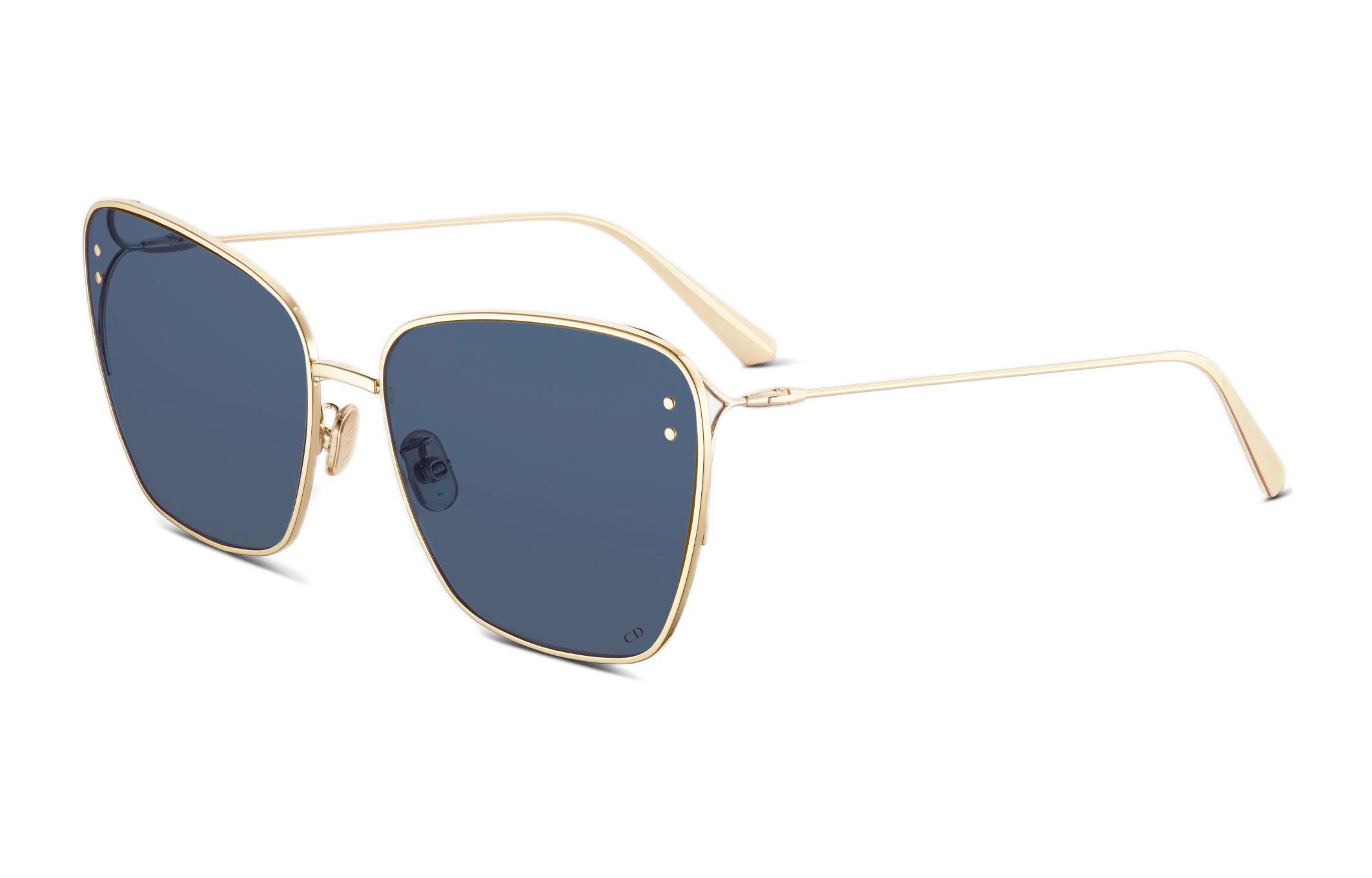 DIOR MIDior B2U Cat-Eye Metal Sunglasses Unisex Fashionable Couple Design MISDB2UXR-B0B0