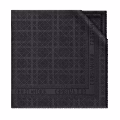 Dior Mini Cannage Pattern Scarf Deep Blue. 04CAL140I630-C530