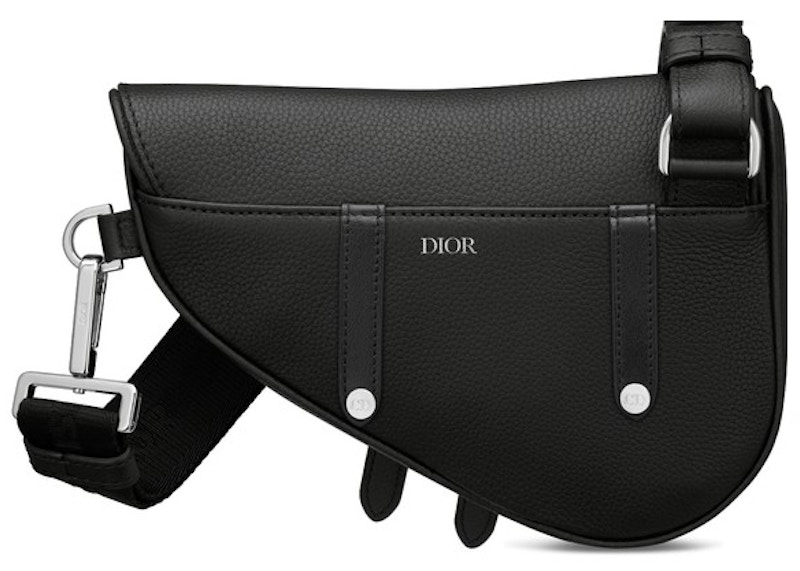 Order 迪奥迷你马鞍包黑色