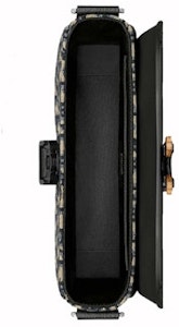 Bolso Mini Saddle Dior con Correa Beige/Negro Lookbook Bolso Mini Saddle Dior con Correa Beige/Negro