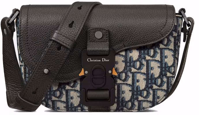 Dior Mini Saddle Messenger Bag with Flap Beige and Black Dior Oblique Jacquard with Black Buy Dior Mini Saddle Messenger Bag with Flap Beige and Black Dior Oblique Jacquard with Black