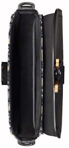 Beg Dior Mini Saddle Messenger Corak Oblique Jacquard Hitam dan Coklat Tua Lookbook Beg Dior Mini Saddle Messenger Corak Oblique Jacquard Hitam dan Coklat Tua