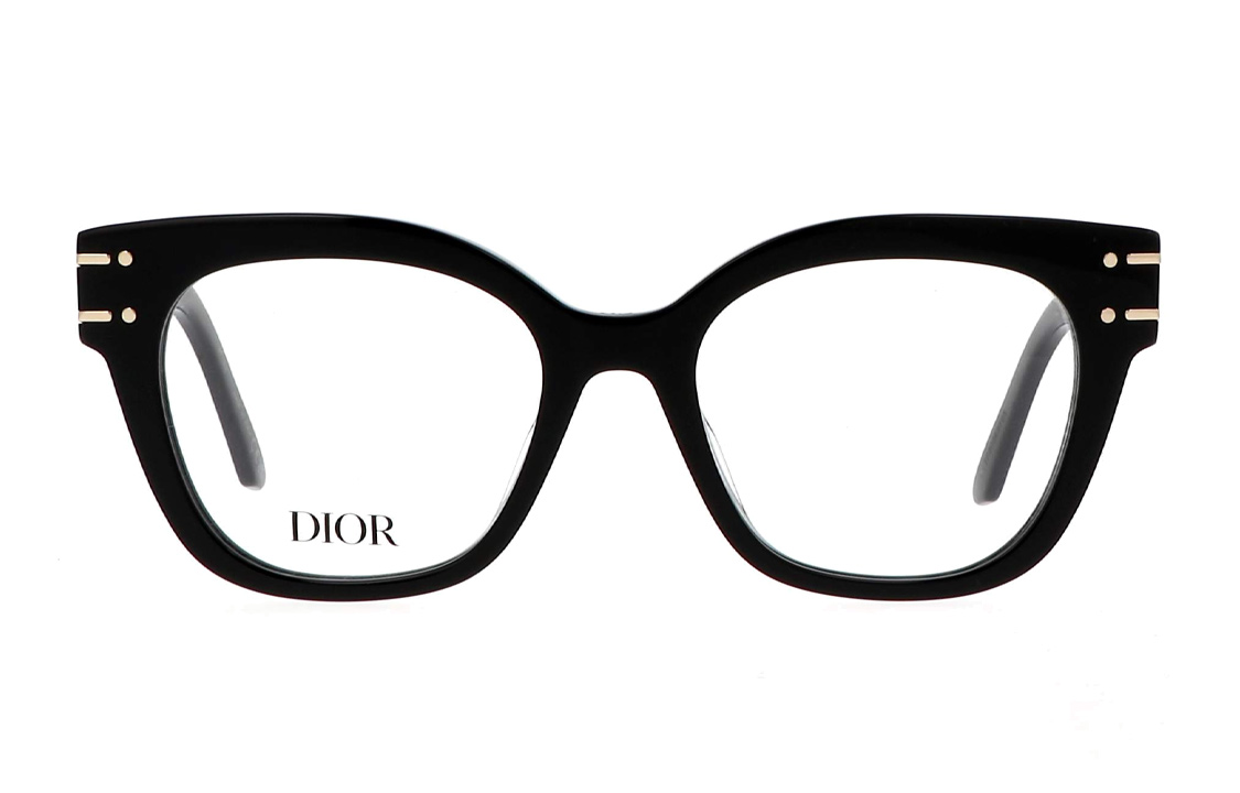 Lookbook DIOR 极简时尚方形光学眼镜男女款框架 DIORSIGNATUREO B21-1000