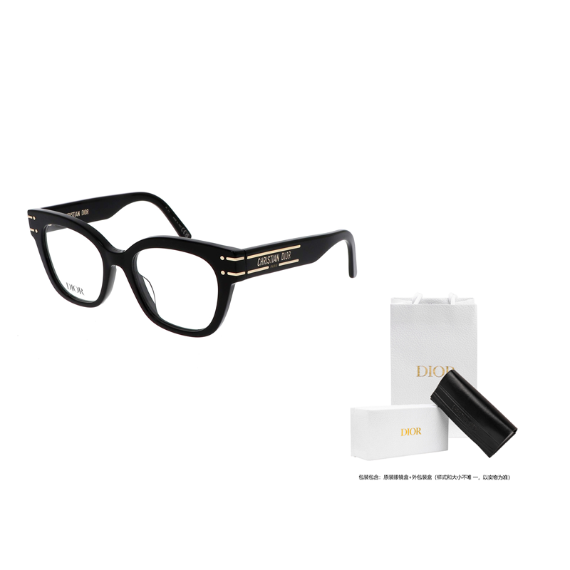 Purchase DIOR 极简时尚方形光学眼镜男女款框架 DIORSIGNATUREO B21-1000