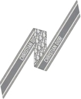 DIOR MITZAH Oblique Silk Scarf Unisex Gray - Luxury Silk Twill Fabric DOB106I600-C810 DIOR MITZAH Oblique Silk Scarf Unisex Gray - Luxury Silk Twill Fabric DOB106I600-C810