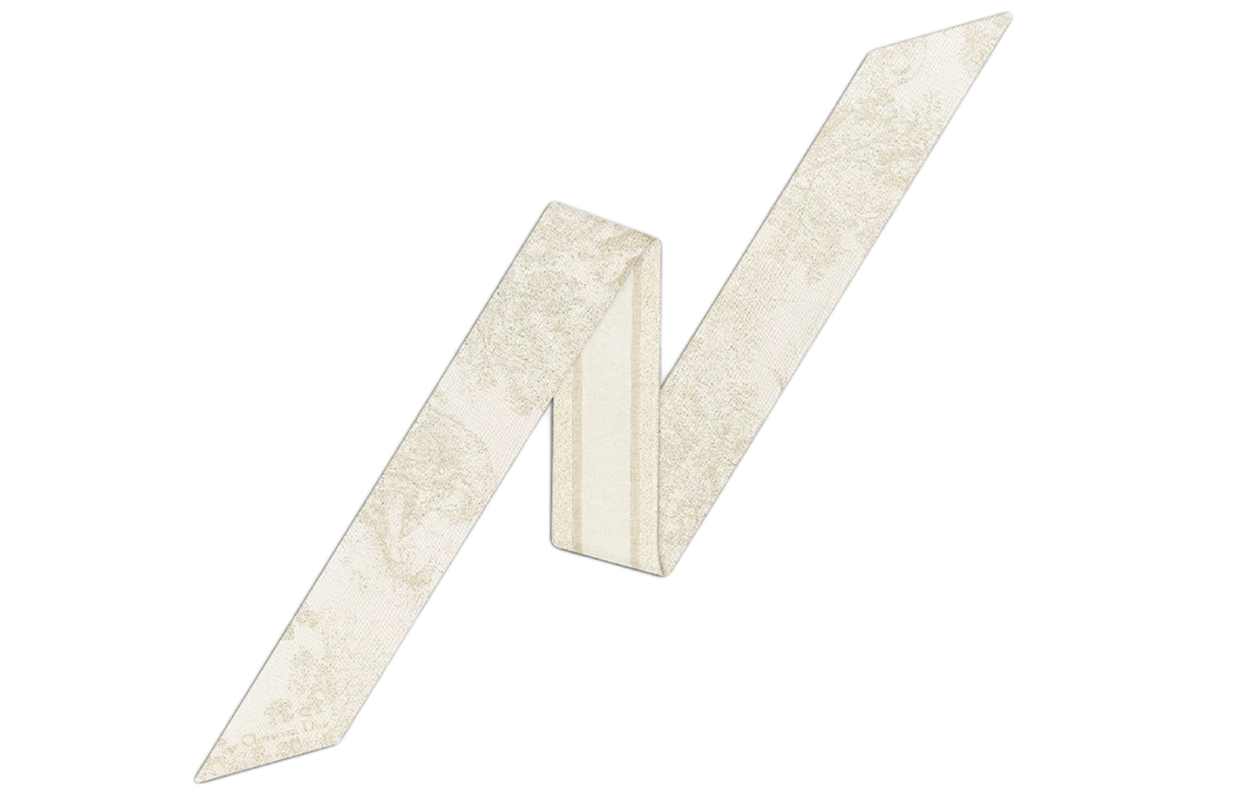 Dior Mitzah Printed Silk Scarf Gold. 21JOU106I632-CO90 圖 3