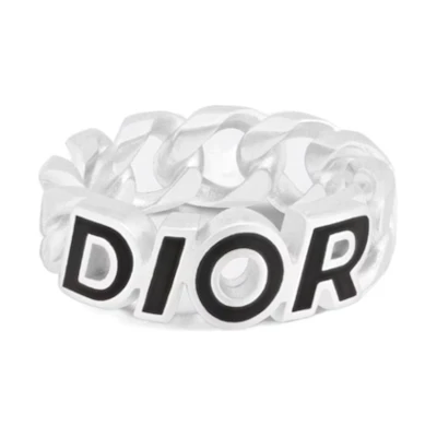 DIOR Multicolor Design 925 Silver Ring for Men - Silver R2171HOMST