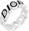 Lookbook DIOR Multicolor Design 925 Silver Ring for Men - Silver R2171HOMST