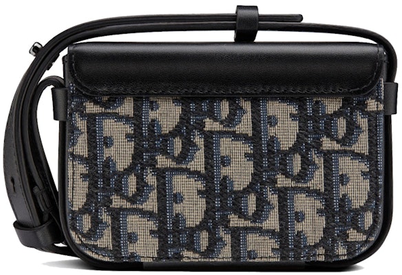 Dior Nano Pouch Oblique Galaxy Beige/Black Order Dior Nano Pouch Oblique Galaxy Beige/Black