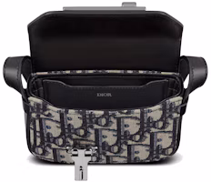 Lookbook Dior Nano Oblique Galaxy 零錢包 米色/黑色