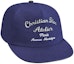 Order Dior Navy Blue Cotton Canvas "Christian Dior Atelier" Logo Baseball Cap. 933C902L4511-C588