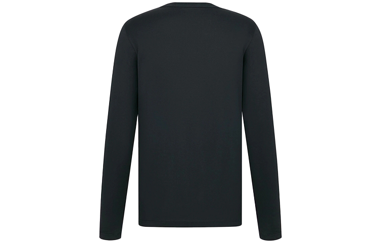 Lookbook ディオール ネイビーブルー レタープリント 長袖Tシャツ 043J611A0589-C589