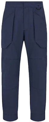 DIOR Navy Blue Straight-Leg Cargo Pants 113C104A5034-502 Order DIOR Navy Blue Straight-Leg Cargo Pants 113C104A5034-502