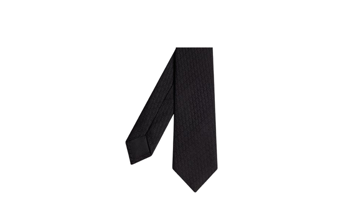 Dior Oblique Black Mulberry Silk Print Tie 03C1046A0330-C900 圖 3