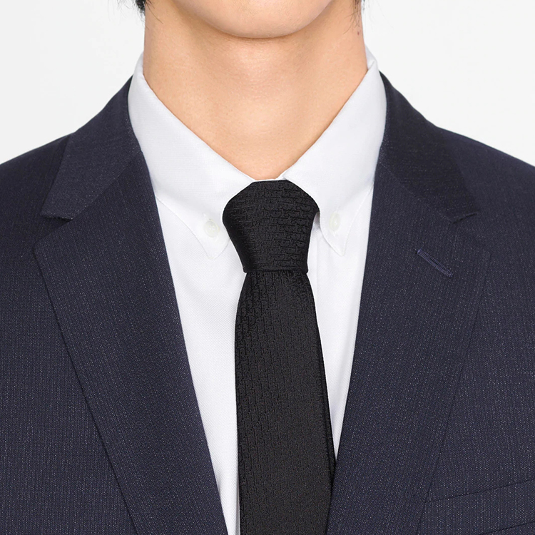 Dior Oblique Black Mulberry Silk Print Tie 03C1046A0330-C900 圖 4