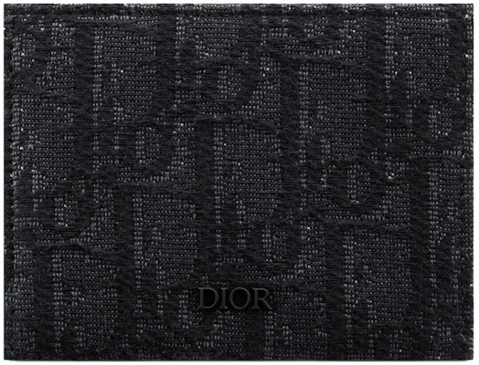 Dior Oblique Card Holder Black Buy Dior Oblique Card Holder Black