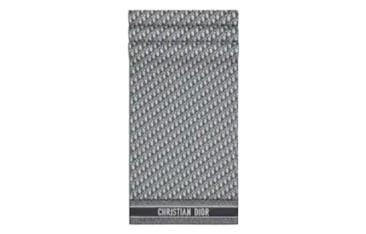 DIOR Oblique Cashmere Scarf Unisex Couple Style - Blue 01CDO309I093-C540 圖 2