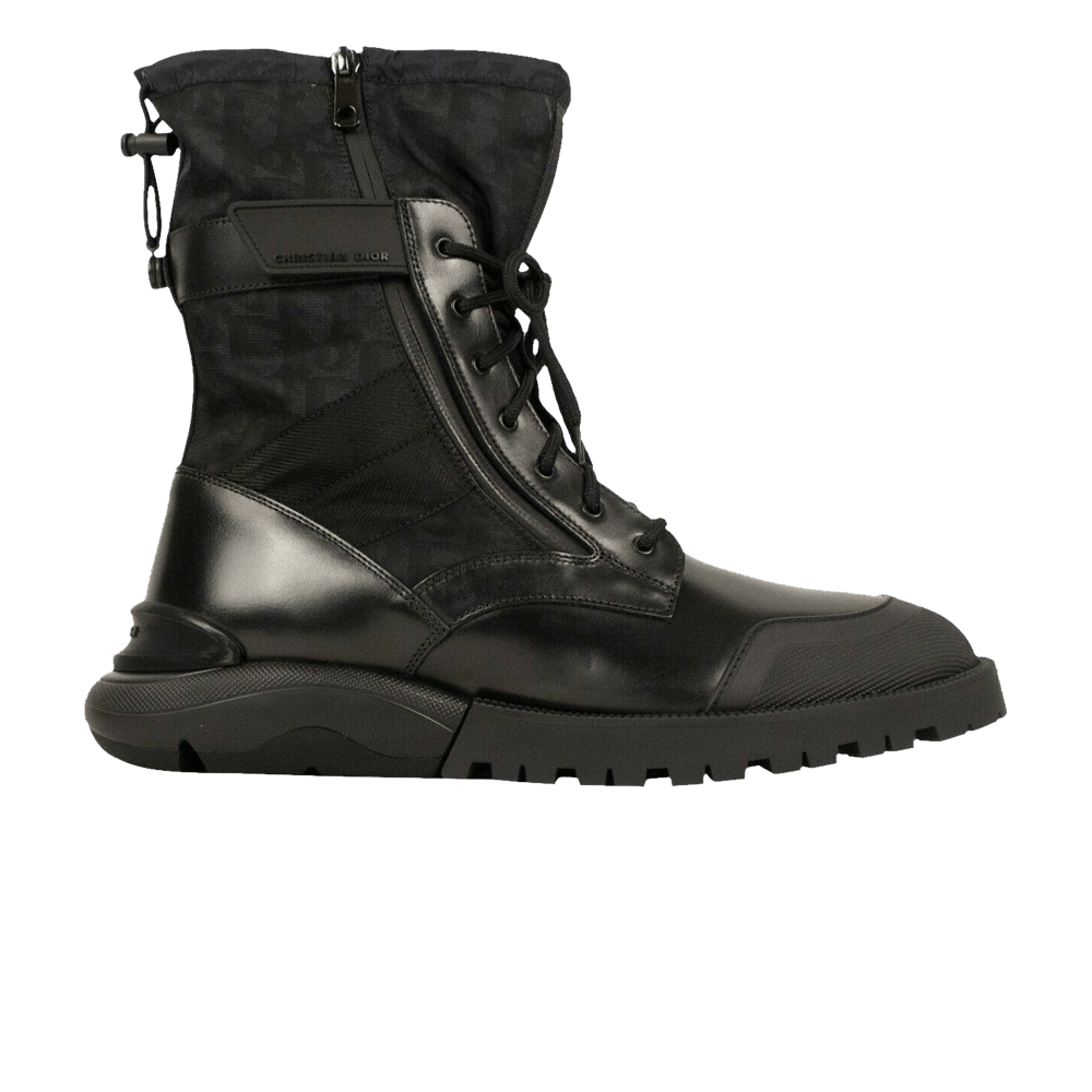 Dior Oblique Combat Boot 'Black' 3BO218YOF-H869