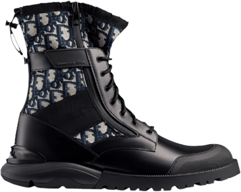 dior-oblique-combat-boot-black-beige