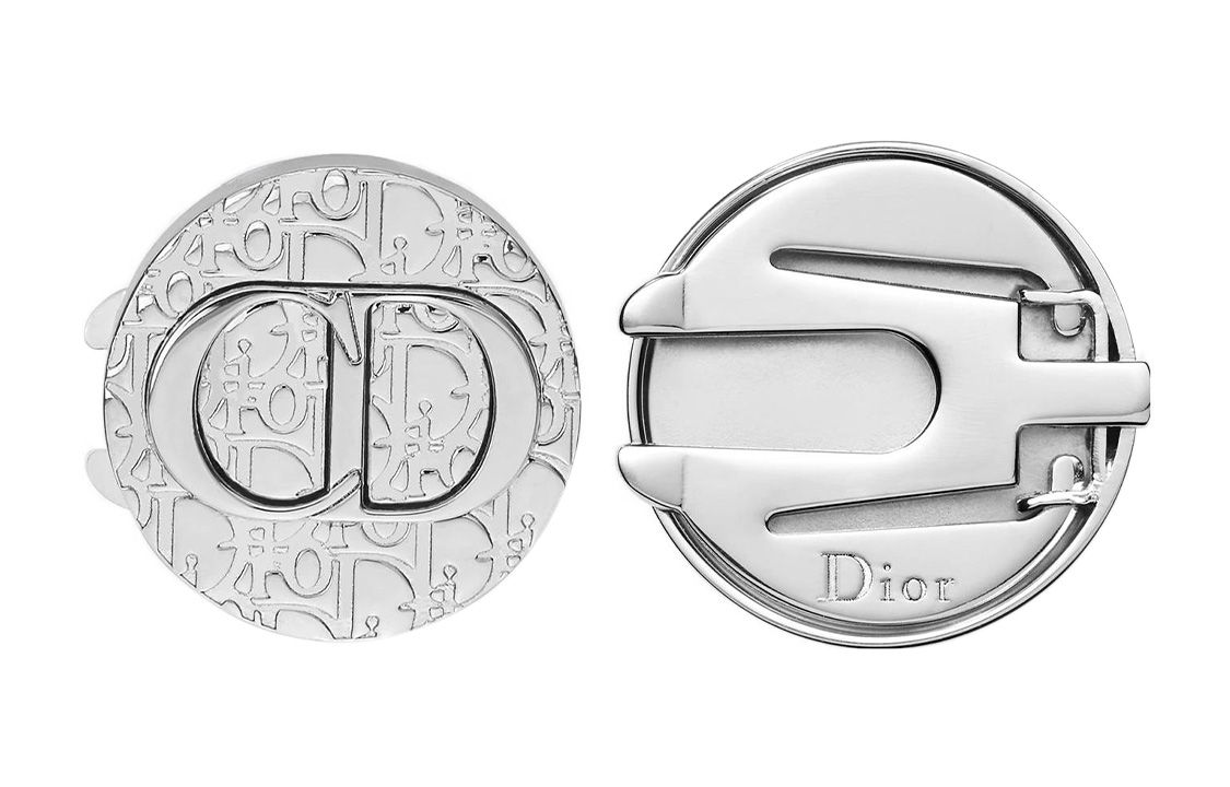 Order Set Cufflinks Dior Oblique Perak C0161HOMMT-D000