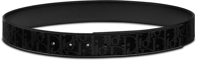 DIOR Oblique Galaxy Pattern Double-Sided Leather Belt Black 3.5cm 4800ZZVPD-H03E DIOR Oblique Galaxy Pattern Double-Sided Leather Belt Black 3.5cm 4800ZZVPD-H03E