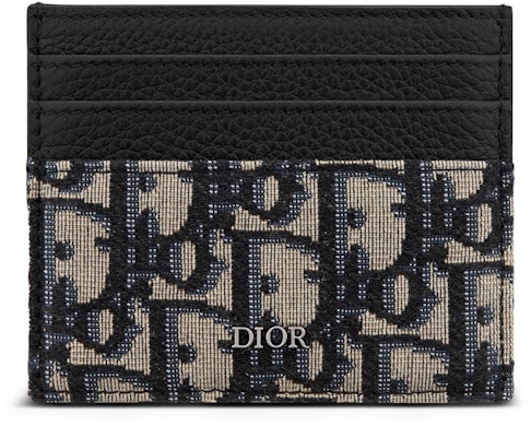 dior-oblique-jacquard-6-slot-card-holder-beige-black
