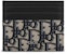 Dior Oblique Jacquard (6 Slot) Card Holder Beige Black