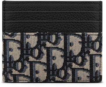 Dior Oblique 提花 (6 卡槽) 卡片夾 米色 黑色 Order Dior Oblique 提花 (6 卡槽) 卡片夾 米色 黑色