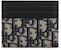 Dior Oblique Jacquard (6 Slot) Card Holder Beige Black